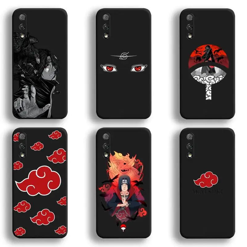 

Naruto Akatsuki Uchiha Itachi Phone Case For Huawei Honor 30 20 10 9 8 8x 8c v30 Lite view 7A pro