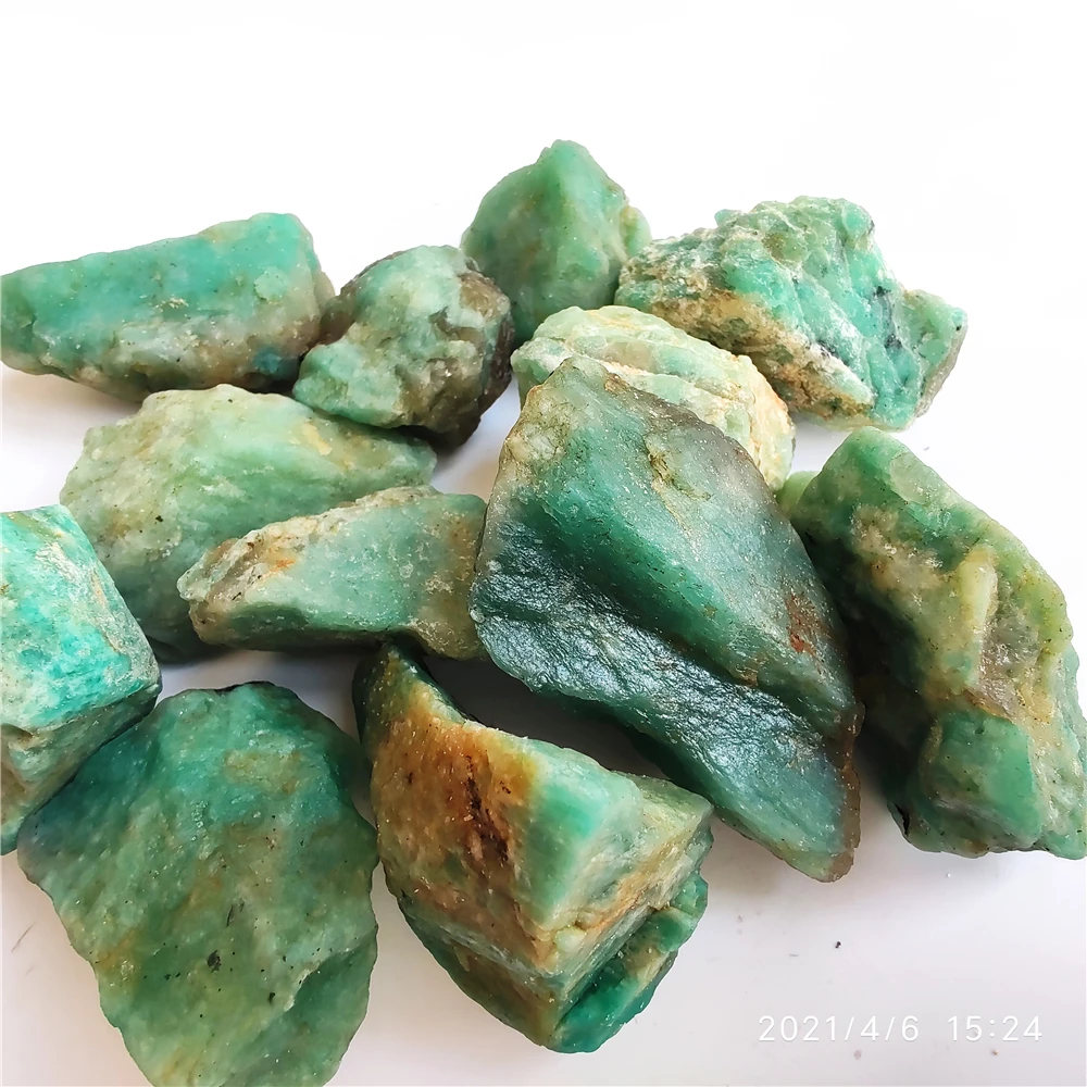 

Оптовая продажа, натуральный Амазонит, камень для аквариума, украшение для аквариума, шероховатый образец, для украшения дома