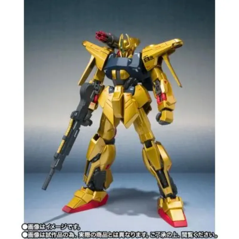 Фото Оригинальные металлические фигурки Bandai METAL ROBOT Hyaku Shiki Kai 140 мм, аниме-игрушки для подарков на Рождество, коллекционные модели, украшения №3