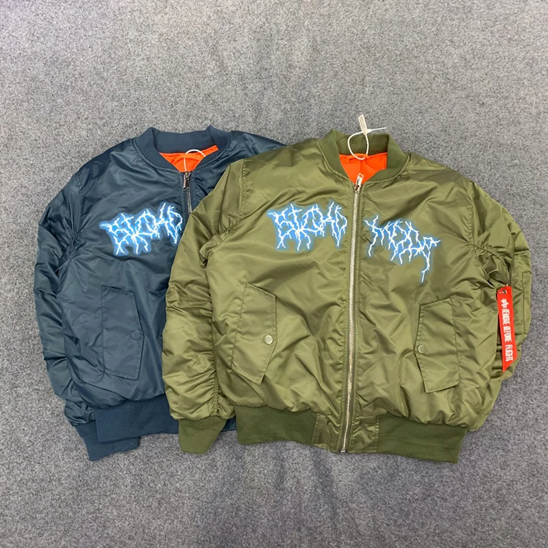 Высококачественная сохраняющая тепло куртка-бомбер с тревисом Скоттом серпом