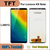 6 0 for lenovo k9 note lcd display touch panel screen glass digitizer assembly for lenovo l38012 k9 note