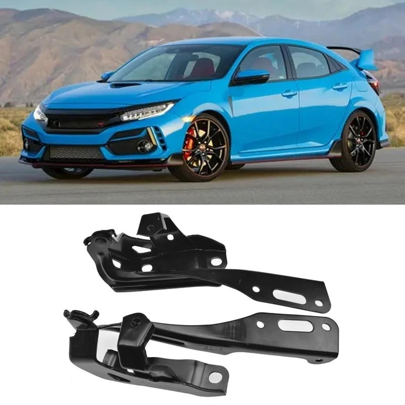 

Left Right Hood Hinges Engine Cover Hinge 60120TBAA00ZZ, 60170TBAA00ZZ For Honda Civic 2016-2021