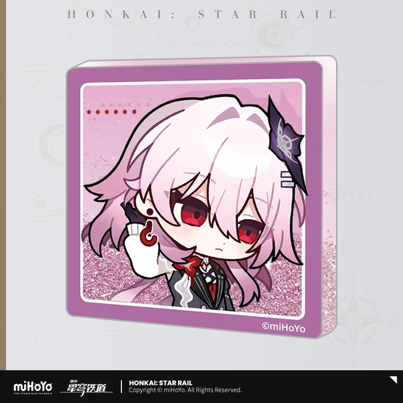 Фото Наклейка на холодильник Evernight Dan Heng Permansor Terrae Cyrene Flowing Sand, подарок для косплея по игре Honkai Star Rail №2