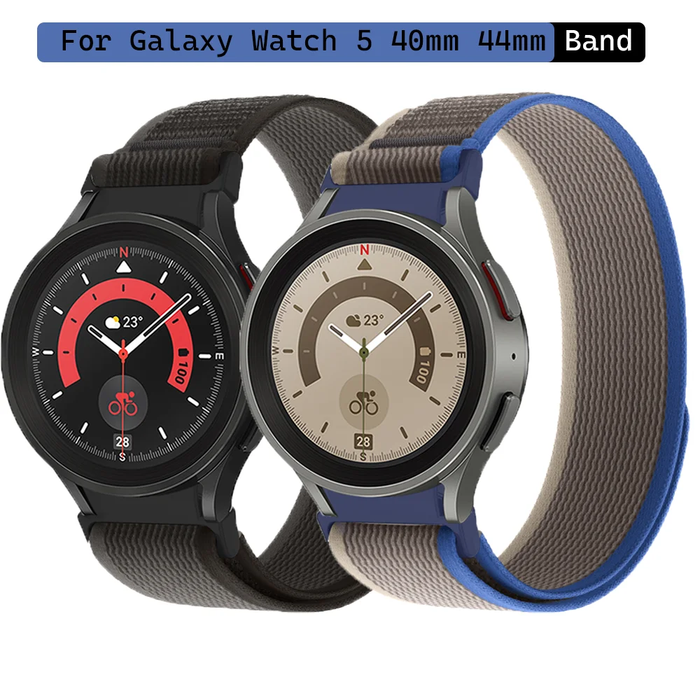 

Trail Loop Band for Samsung Galaxy Watch 5 5 Pro 45mm Watch 4 44mm 40mm/Classic 46mm 42mm Active2 Strap Bracelet