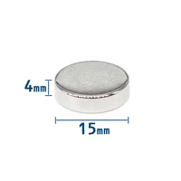 5102050pcs 15x4 mm disc strong cylinder rare earth magnet 15mmx4mm n35 round neodymium magnets 15x4mm 154 mm