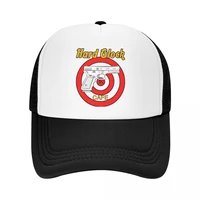 hard glock cafe trucker hats adult usa handgun pistol logo adjustable baseball cap for men women sun protection snapback caps