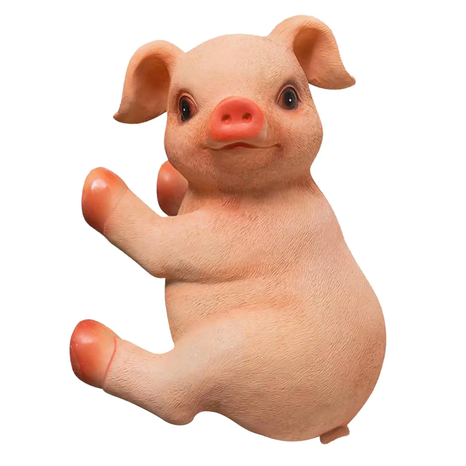 

Modern Roll Paper Towel Rack Pigs Shaped Easy to Install Durable Tissue Dispenser Toilet Paper Holder Paper Organizer