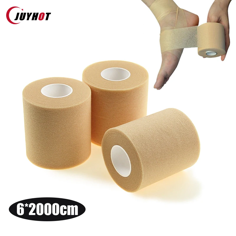 

Foam Cotton Skin Film Self-adhesive Elastic Bandage Elbow Knee Pads Sponge Muscle Injury Underwrap Patellar Sports Tapes