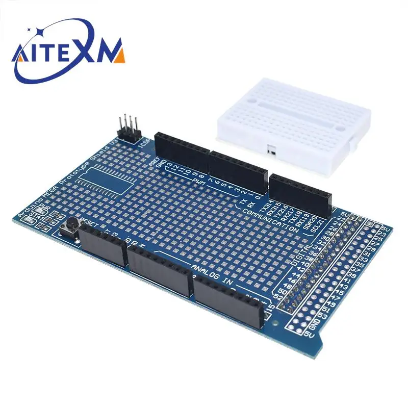 Плата расширения V3.0 для Arduino Mega 2560 / Mega2560 R3 Proto макетная плата с мини-печатной