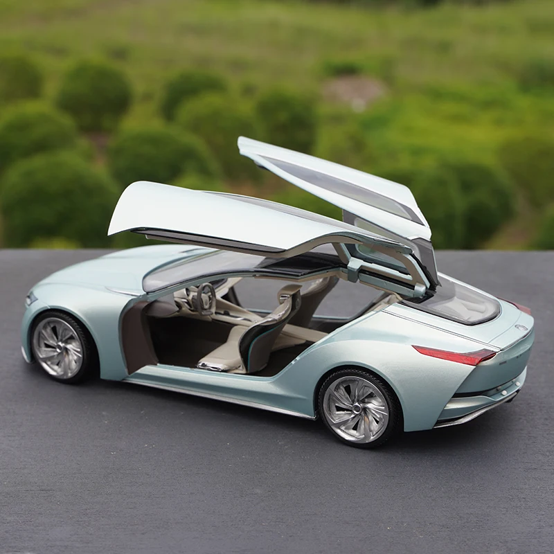 1:18 Buick Future RIVIERA Second Generation Future Concept Car Car Model Children's Toys Treasures Collectibles