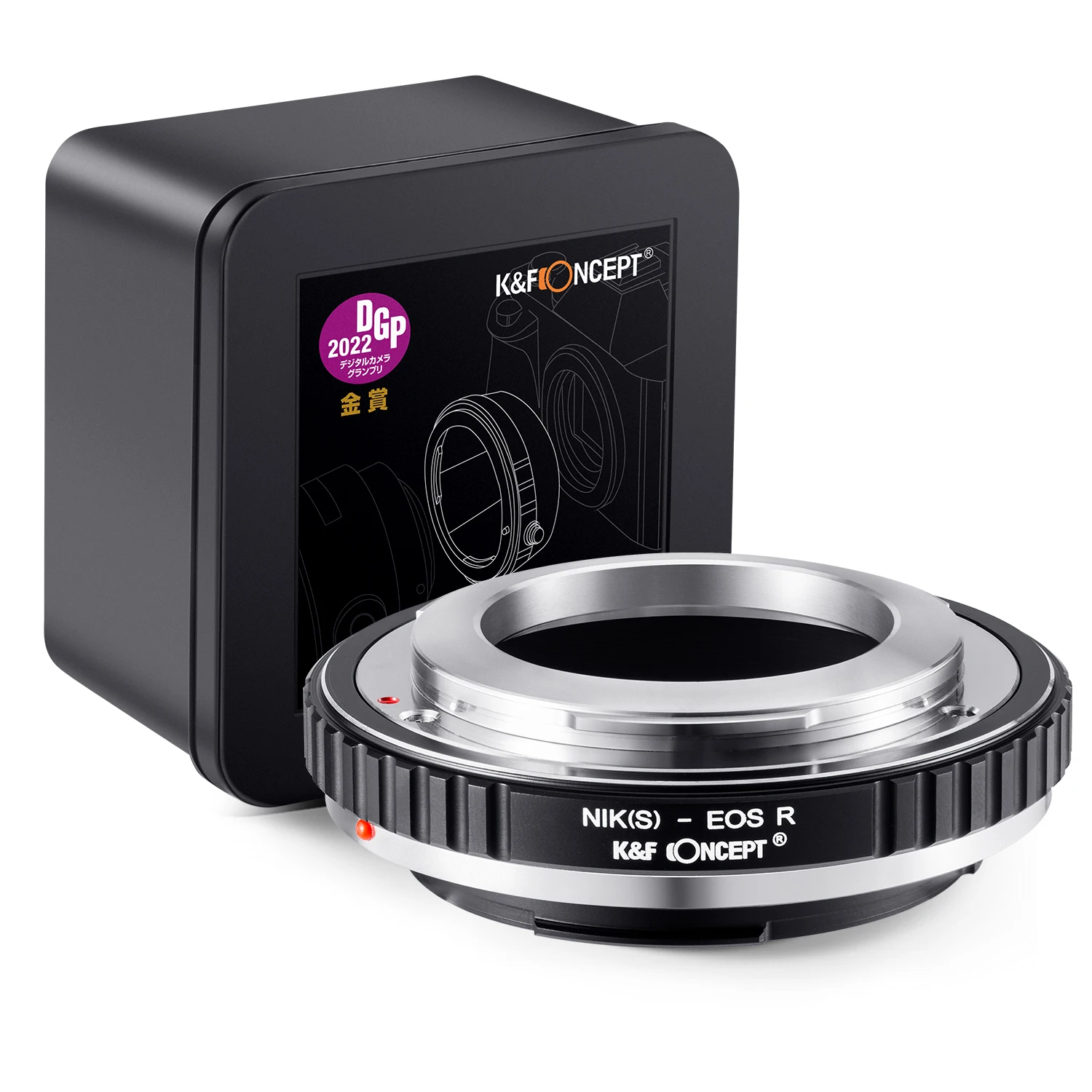 

K & F Concept адаптер объектива для Nikon S Крепление объектива к Canon EOS R RF RP R3 R5 R50 R6 R6II R7 R8 R10 R100 камера