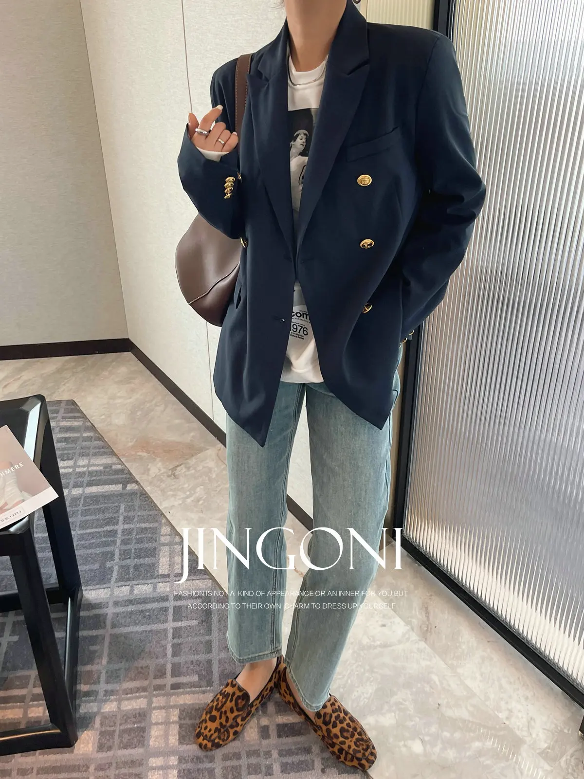 Блейзер женская одежда осень 2024 осенний топ корейский модный стиль новая верхняя