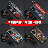 Phone Holder cover Phone Case For UMIDIGI Bison X10G X10G NFC Lanyard Silicone New Graffiti