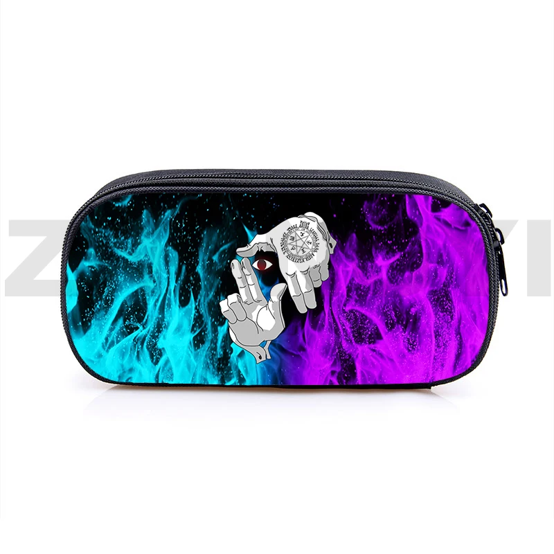 

Школьные принадлежности для студентов с аниме Hellsing, трендовые сумки для хранения канцелярских принадлежностей с рисунком манги, глаз, 3D косметичка, сумки для карандашей