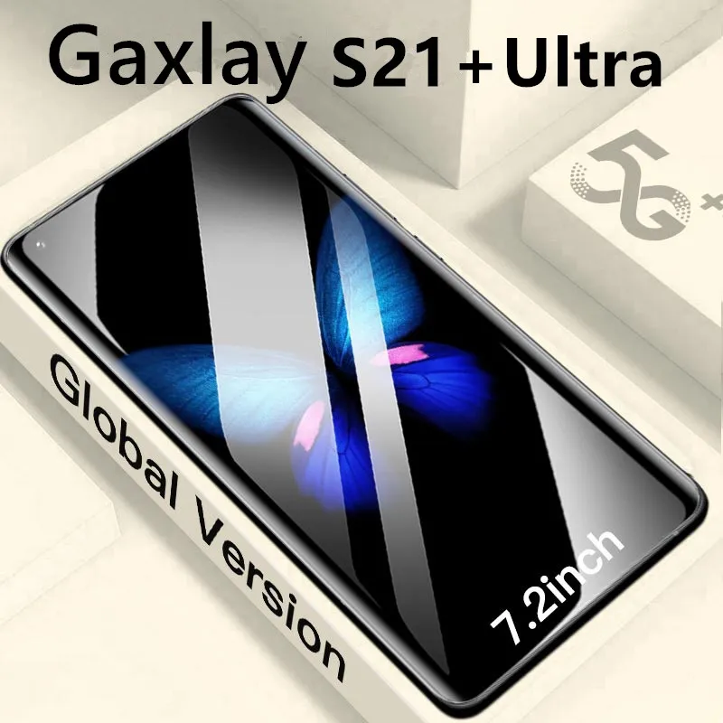 Смартфон Gaxlay S21 + Ultra 7 2 дюйма 6800 мАч Android 10 24 48 МП 16 512 ГБ |