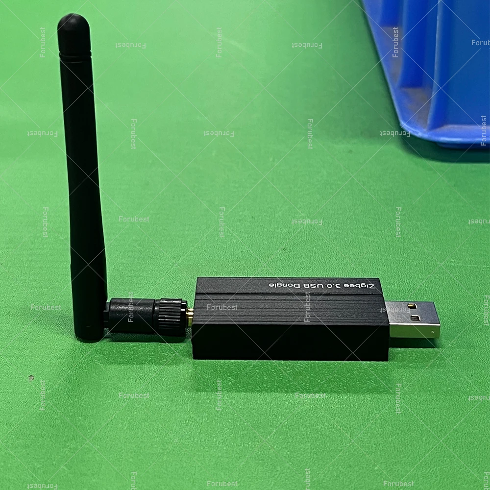 Фото USB-ключ Zigbee 3.0 с антенной, универсальный концентратор беспроводного шлюза Zigbee, поддержка домашнего помощника Zigbee2MQTT, Raspbian, OpenHAB №4