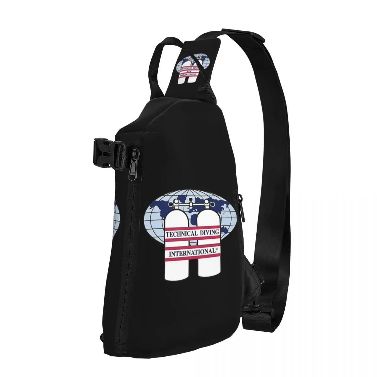 Scuba Diving DIVE Diver Gift Chest Bag Men Sling Crossbody Backpack Traveling Hiking Daypack Shoulder