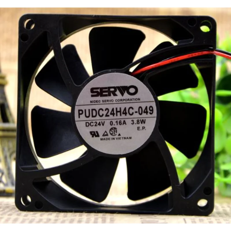 Новый вентилятор ЦП для серводъемника, 24 В, 3,8 а, 8025 Вт, преобразователь частоты, охлаждающий вентилятор 80 × 80 × 25 мм