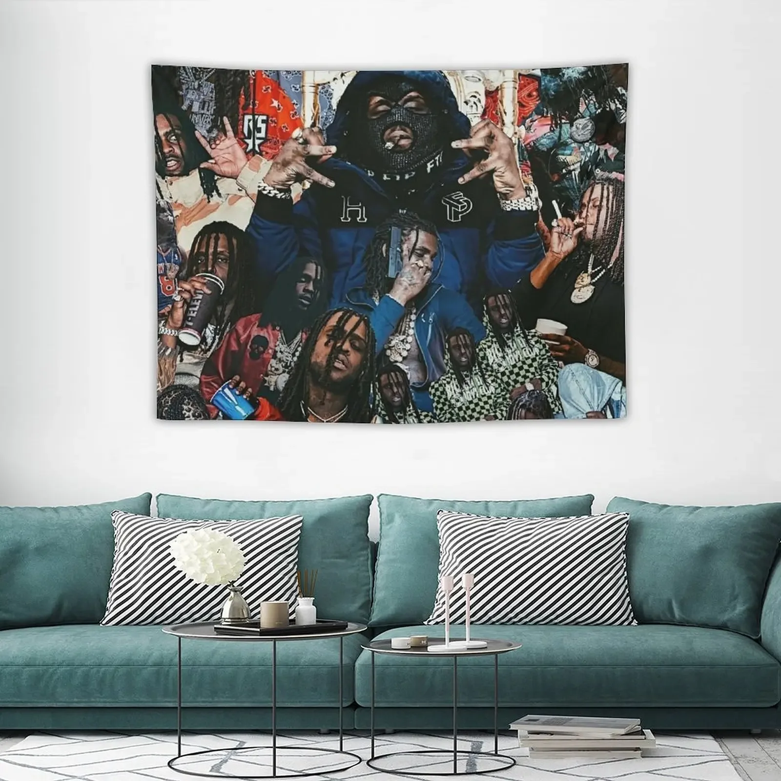 Эстетический коллаж от главного коллажа гобелен настенные покрытия