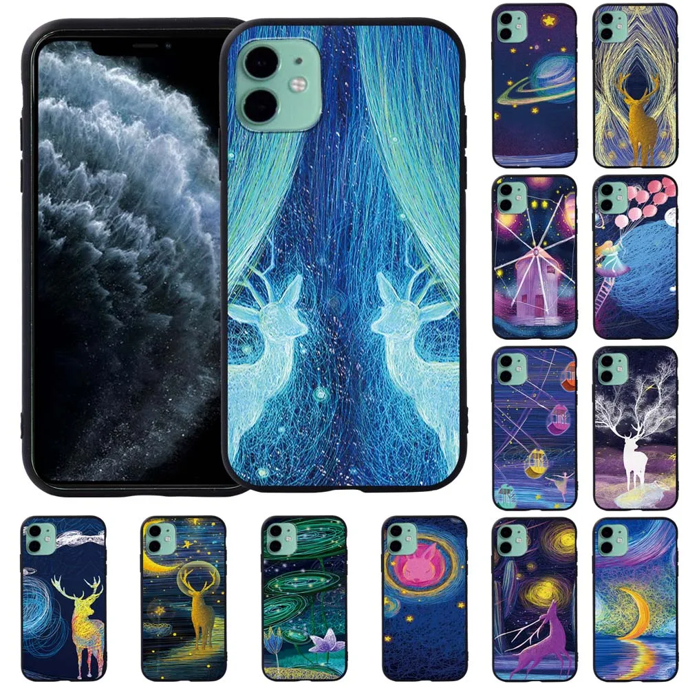 

Silicone Phone Case for Apple Iphone 6/6S/6plus/6S Plus/7/8/7 Plus/8 Plus/SE/XR/11/11 PRO/11 Pro Max Shockproof Case Cover