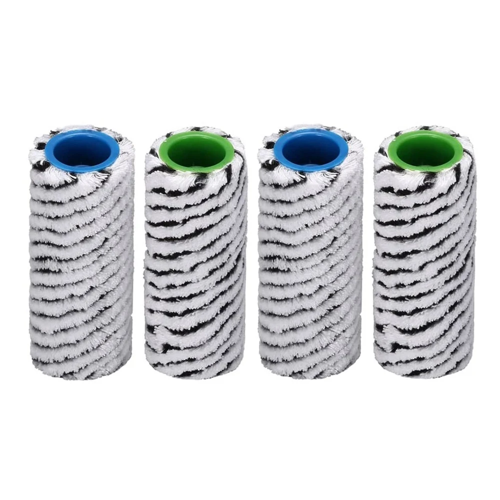 

For Stone Multi-Surface Roller Set Microfiber Washable Replacement FC3 FC5 FC7 Accessories 2.055-021.0 4Pack