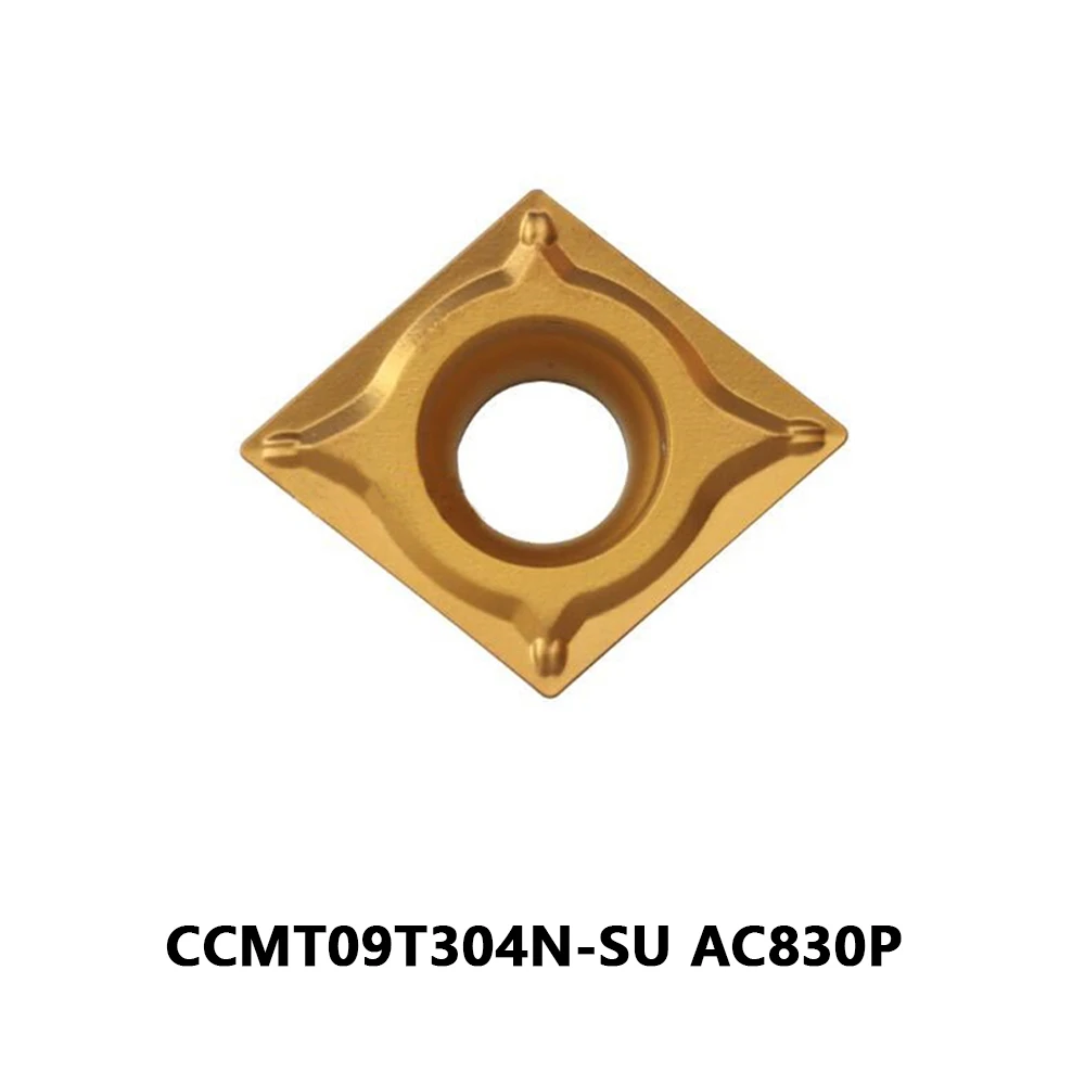 Оригинальный CCMT 09T308 CCMT09T308 CCMT09T3 08 09T308N N SU CCMT09T308N-SU AC830P 80 ° Токарные инструменты для