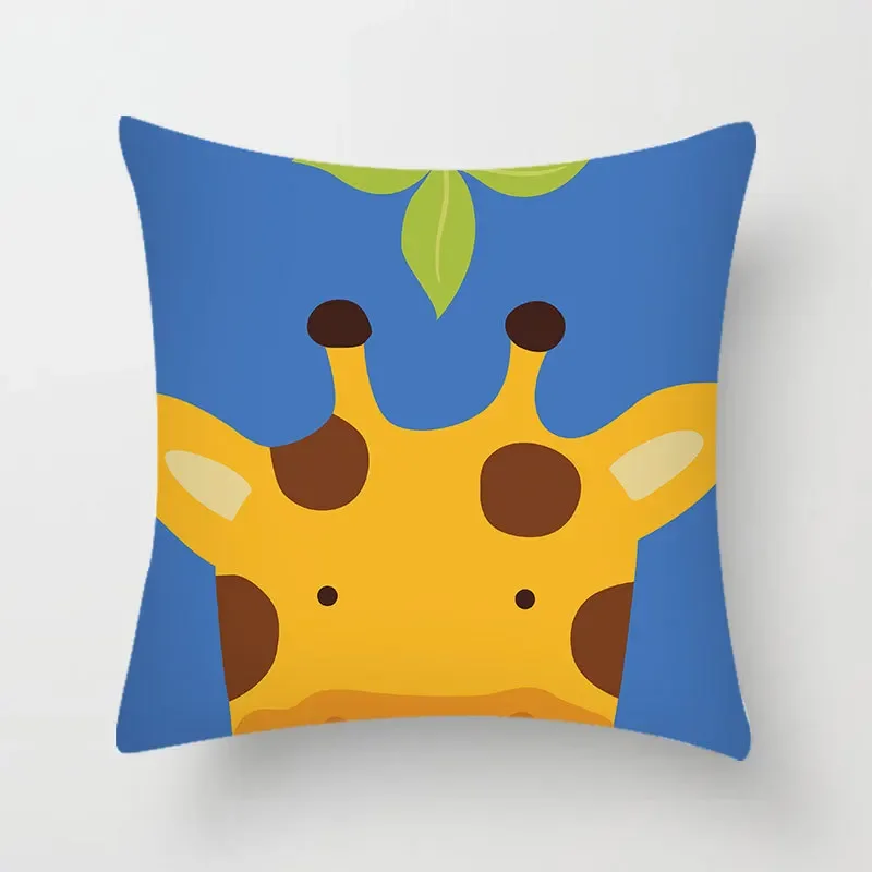 Симпатичная наволочка с мультяшным принтом для спальни подушка из полиэстера Dofa