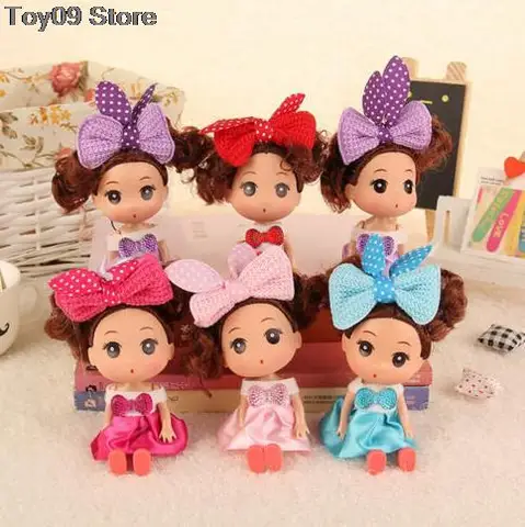 1 шт., милая кукла для мини-кукол, модные популярные куклы-игрушки для девочек, хороший подарок для девочки, 12 см