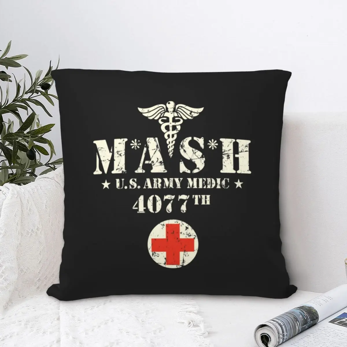 Декоративная подушка Mash Medic модель 4077 года армейская декоративная США наволочка