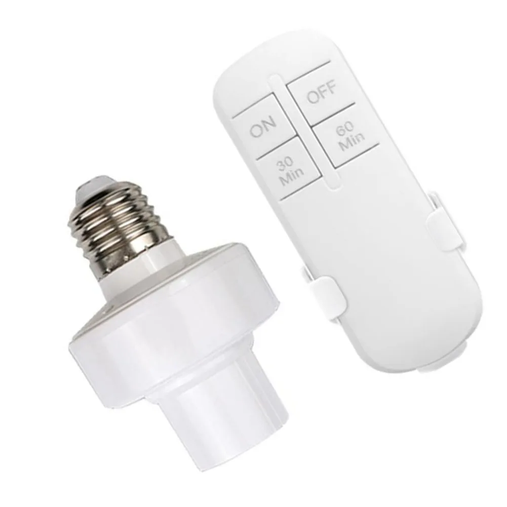 

Remote Controller E27 Head Holder Power Supplies Smart Socket Switch AAA Batteries Accessories Bracket Bulb Base