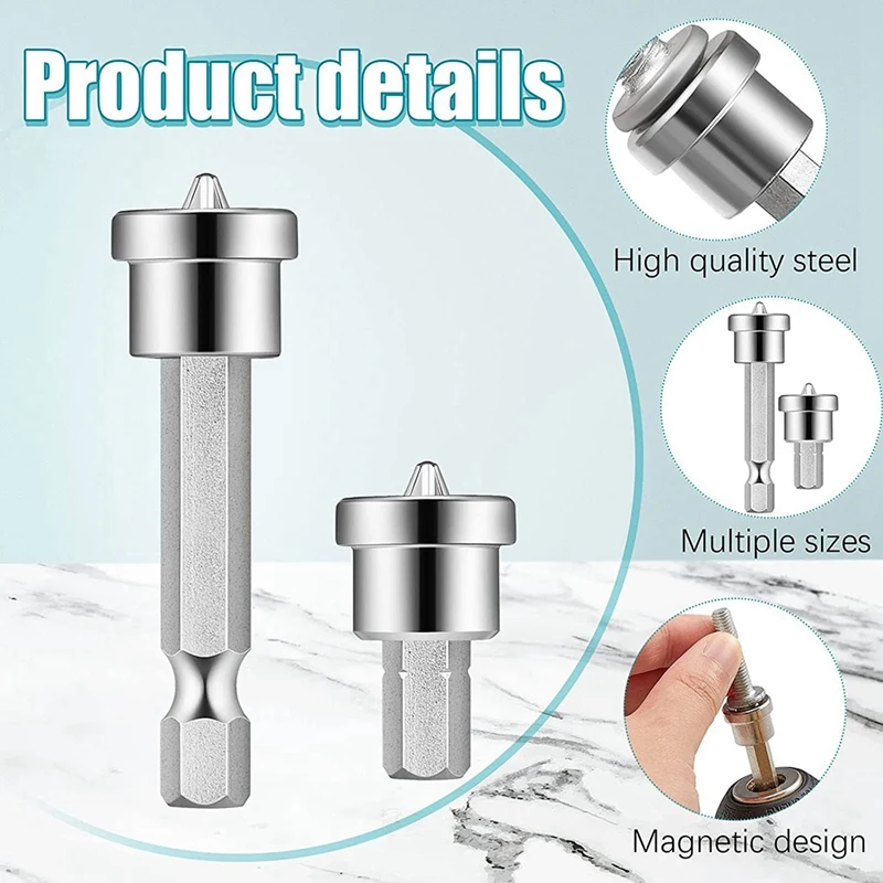 10 шт. Набор отверток с магнитным позиционированием биты для гипсокартона