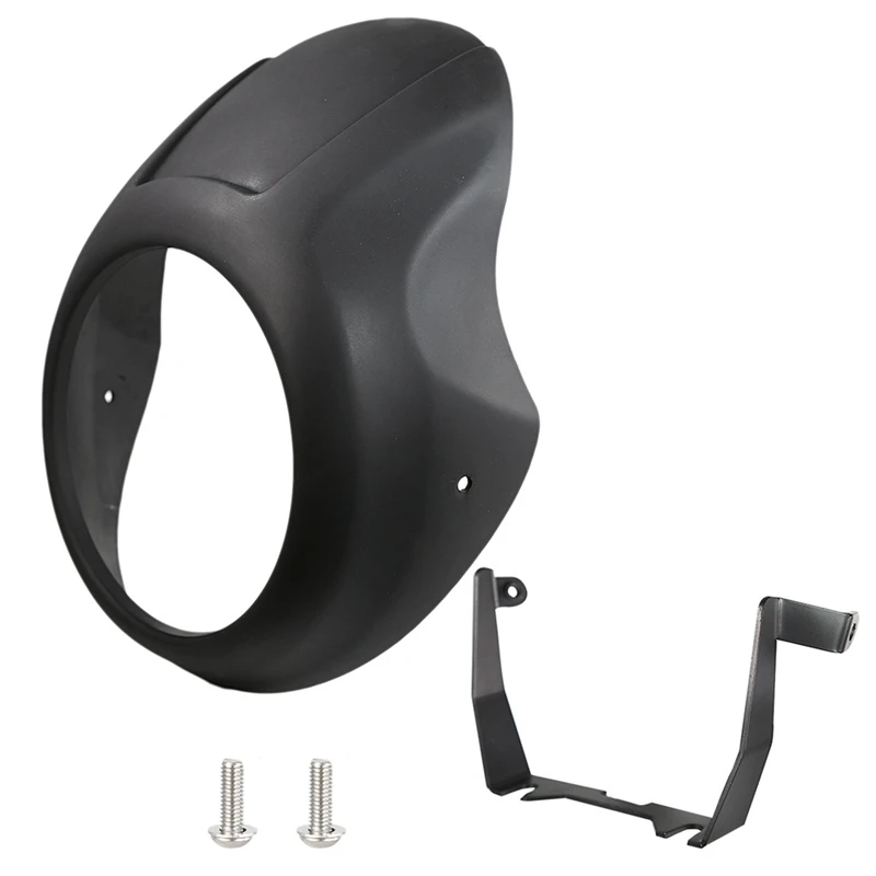 

Matt Black Headlight Faring Cover Scooter Windscreen Windshield For HONDA REBEL CMX 300 500 2020 2021