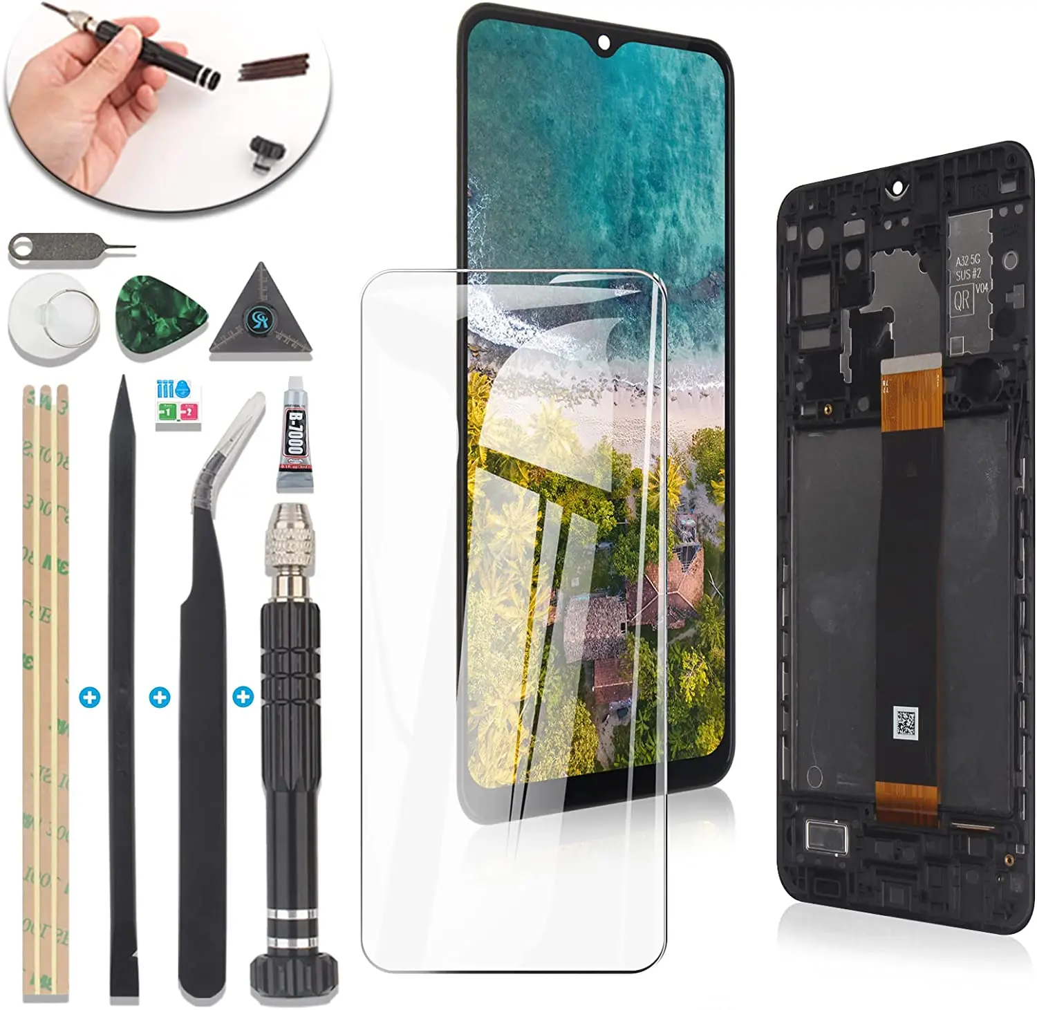 

Samsung Galaxy A32 5G A326U Screen Replacement LCD Display for Samsung Galaxy A32 5G A326U LCD Touch Screen Assembly Replacement