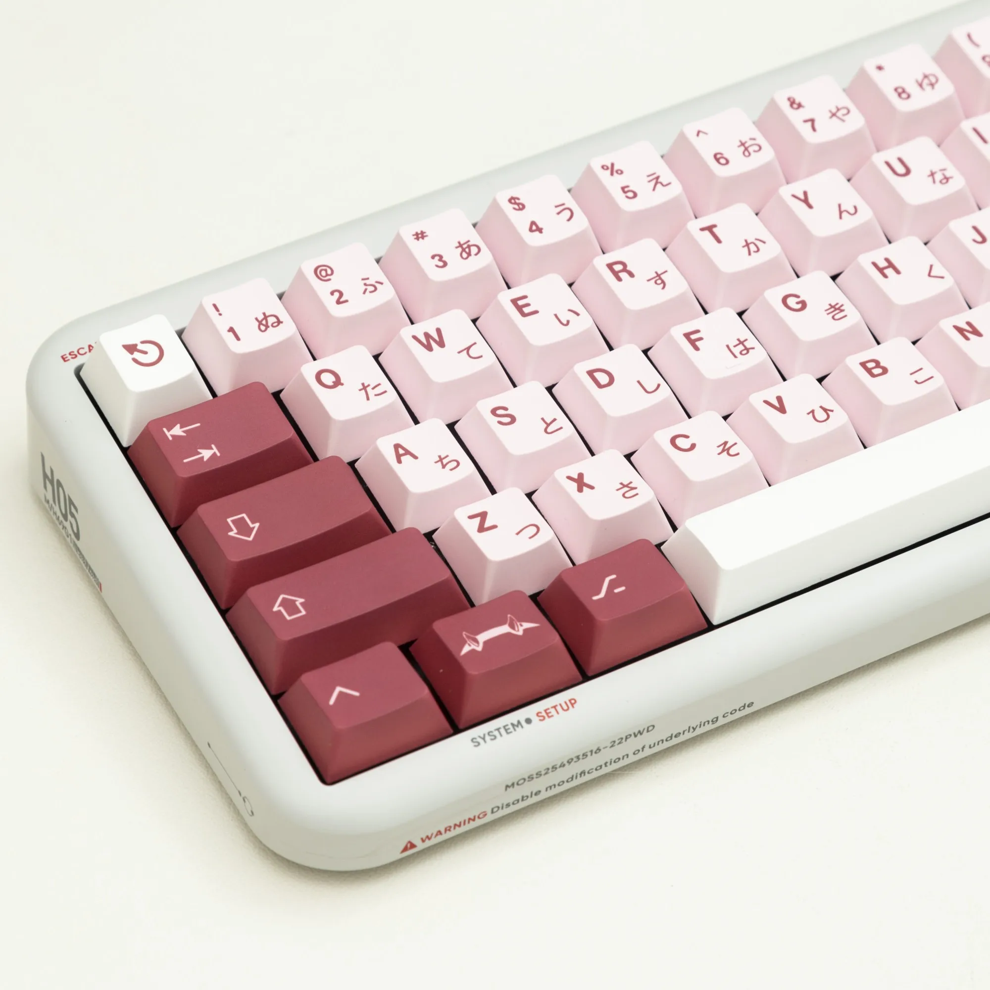 GMK Clone Darling PBT Cherry Keycaps Japanese 144 Keys For Mx Switch Nj68 tm680 Mechanical Keyboard Dye Sub Personalized Custom