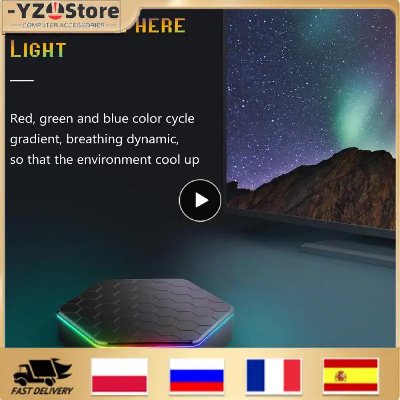 ТВ-приставка T95z двухдиапазонная Android 12 0 64 ГБ