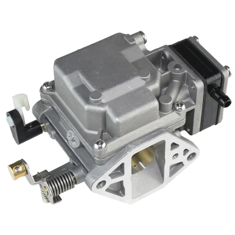 

1 PCS Outboard Motor Carburetor Silver 6B4-14301-00 For Yamaha 2 Stroke 9.9HP 15HP Carburetor Assy