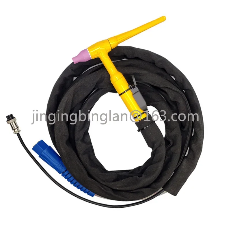 4-метровая сварочная горелка TIG с воздушным охлаждением Tig гибким медным кабелем