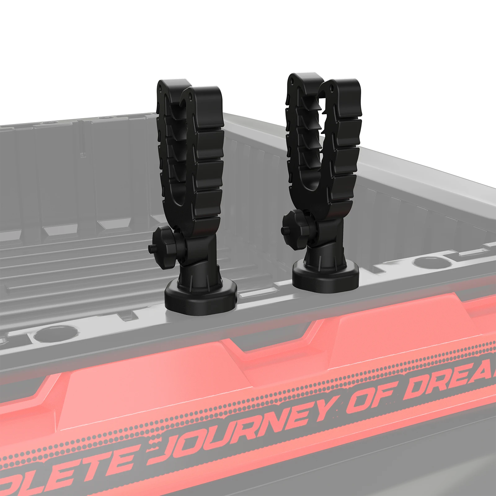 Держатель для лука UTV мягкая стойка на один руль анкеры крепления квадроцикла