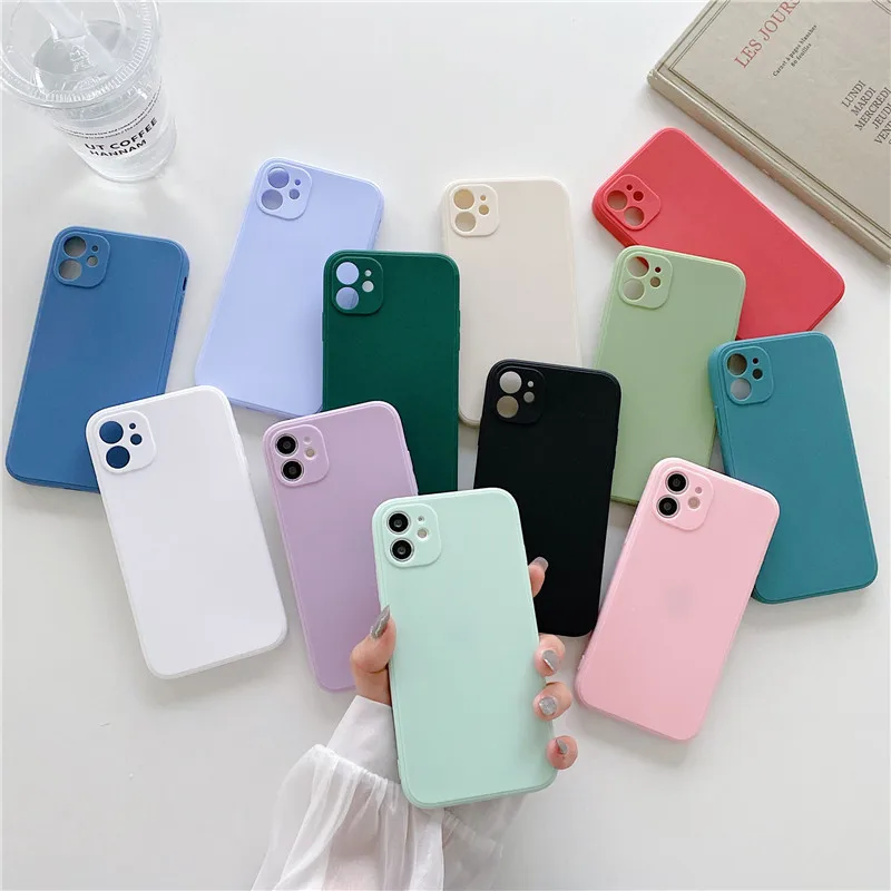 

Противоударный силиконовый чехол для iPhone 13 12 11 Pro Max XR XS X 6S 8 7 Plus SE Mini