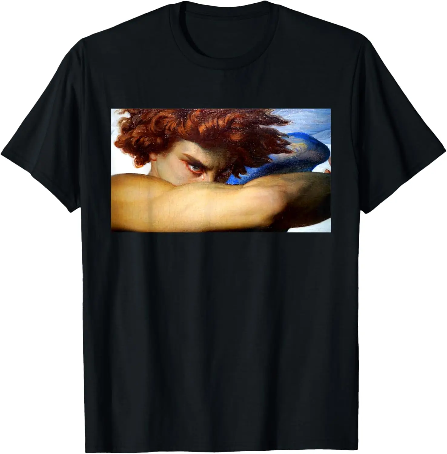 Готическая футболка в стиле Ренессанс Fallen Angel Люцифер Александра Кабанель