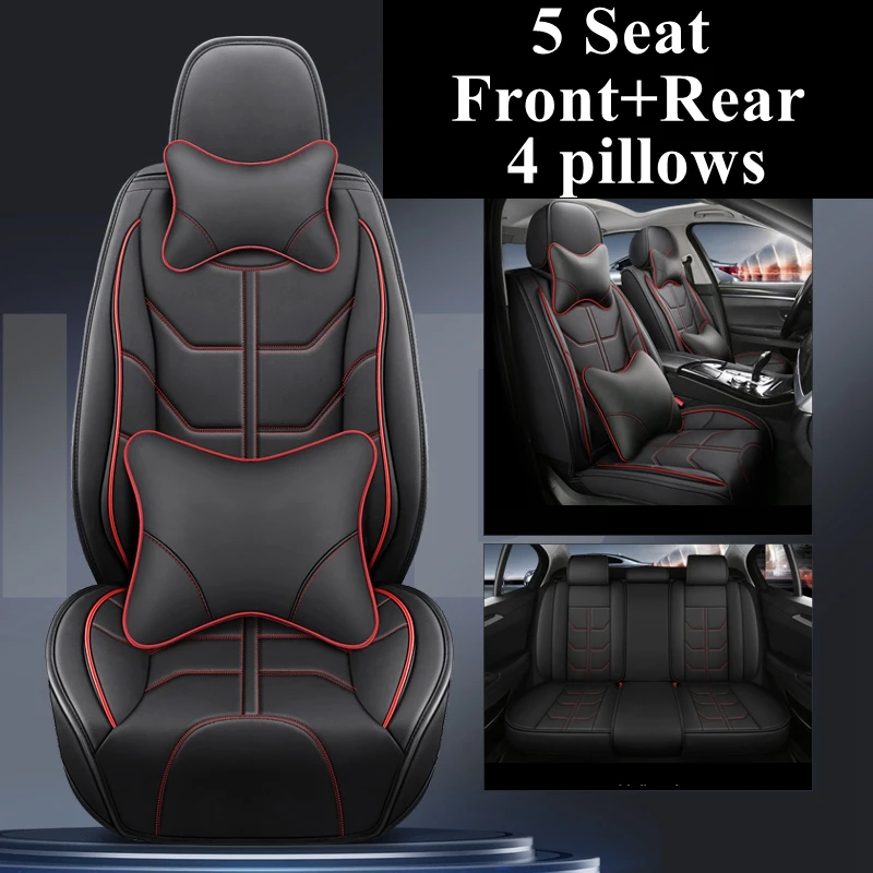 

5 Seat Front+Rear Car Seat Covers for Kia All Models Sportage Rio Sonet Forte 2018 Cerato Picanto Sorento Carnival Ceed Carens