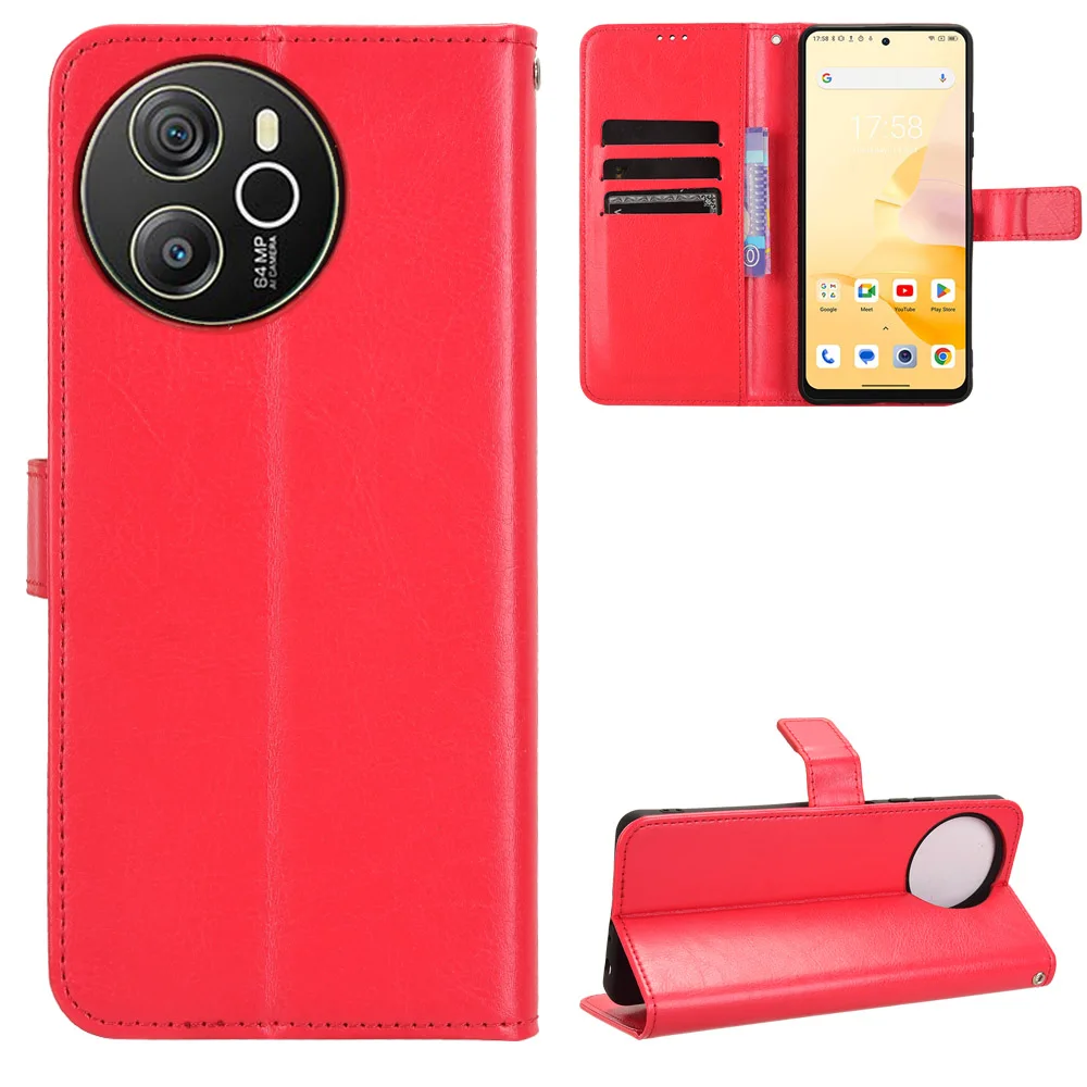 Магнитный Флип-кошелек с подставкой для осциллографа Blackview Tiger 12 8 C70 C30 C80 C20 Shark Wave 6C