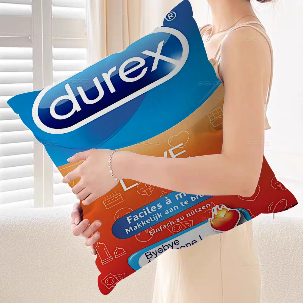 Сексуальный бренд презерватива D-Durexes кленовый дизайн чехол для подушки