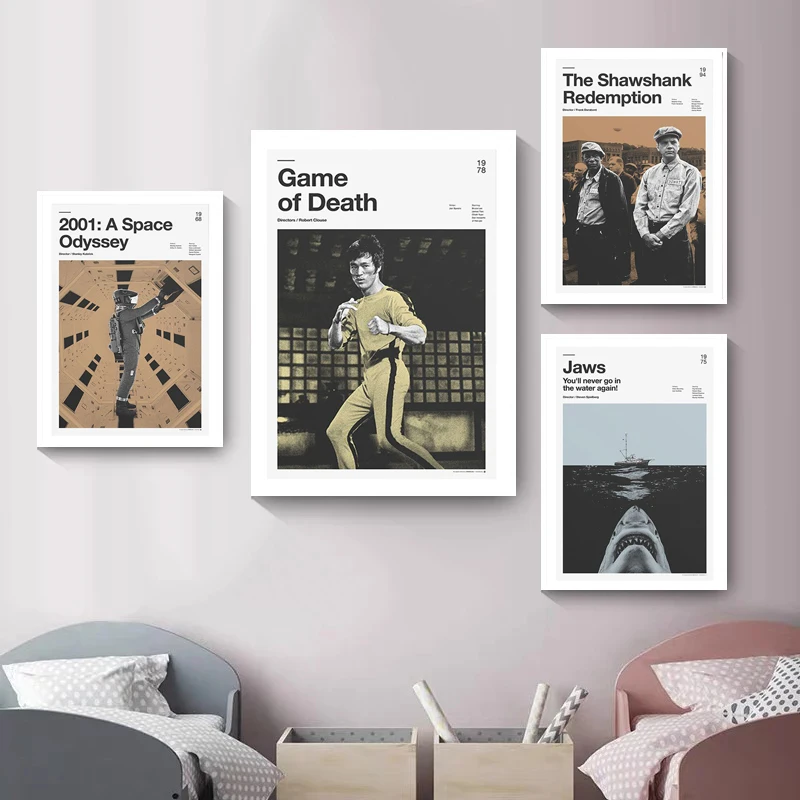 Постер в ретро-стиле с изображением персонажа художественная картина для