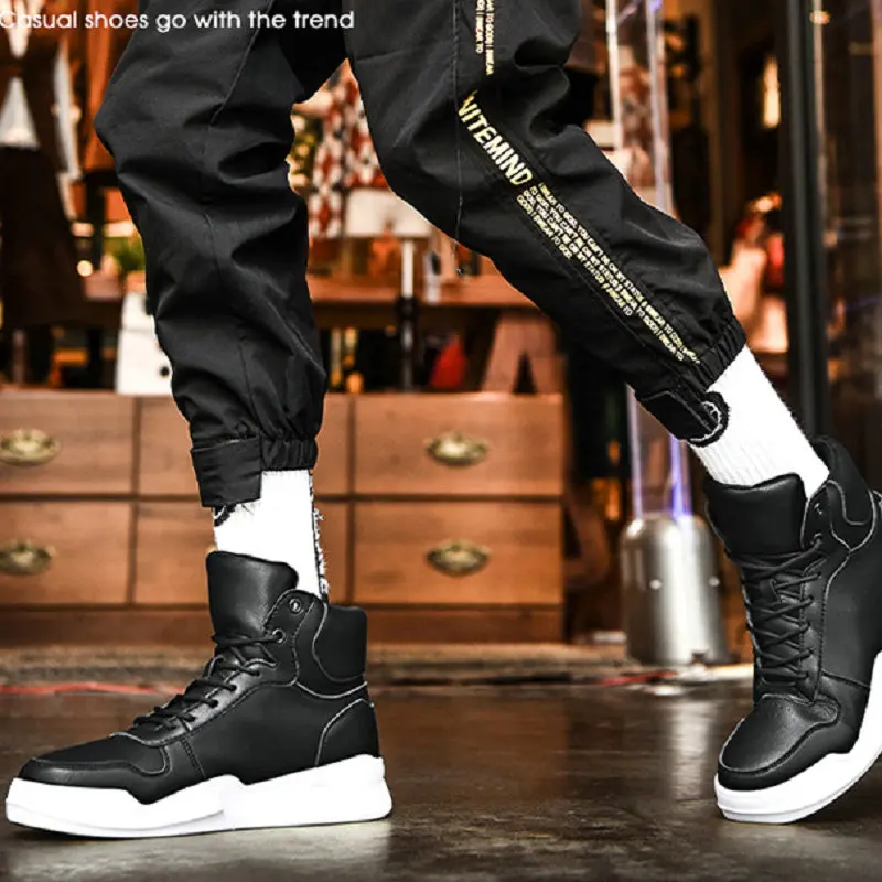 Height Increase Shoes Men Sneakers Elevator Shoes For Men Casual Insole 10cm 8cm 6cm Optional Heels Moccasins Taller Male