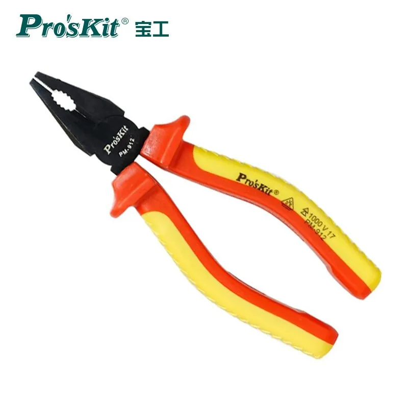 

Pro'skit PM-912 Mini-type Multifunctional Hardness Chrome Vanadium Pliers Electrician Plier Tools For Cut Copper Iron Wire