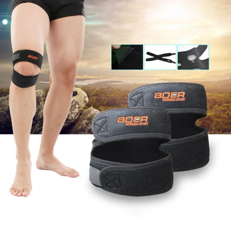 

Patella Protector Knee Pads Basketball Kness Support Guard Outdoor Belt Cycling Climbing Fitness Gym Training Knee Protector