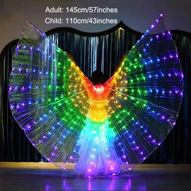 

Светящиеся крылья для танца живота YEAHUI EL