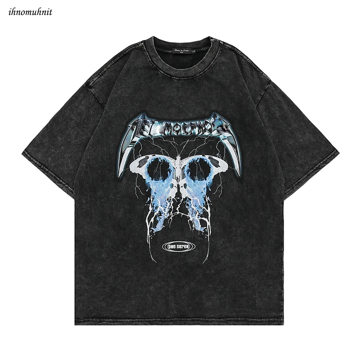 

2022 Origina Men Hip Hop Rap Graphic Print T Shirt Summer Casual Short Sleeve Black T-Shirts Tops Fashion Tshirts Streetwear Tee