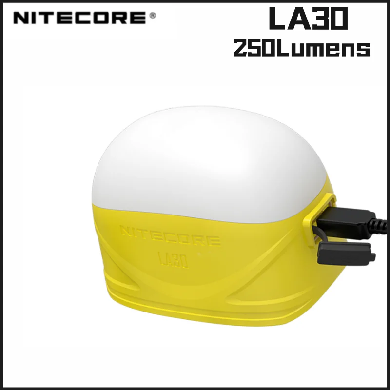 

Кемпинговый фонарь NITECORE LA30, источник двойного питания, 250 люмен, USB, со встроенным аккумулятором 1800 мА · ч, портативный